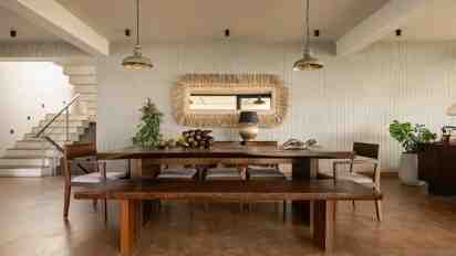 Dining Room in Rooh House