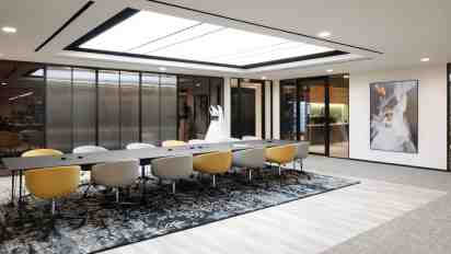Conference Room in Manish Malhotra's Atelier Office
