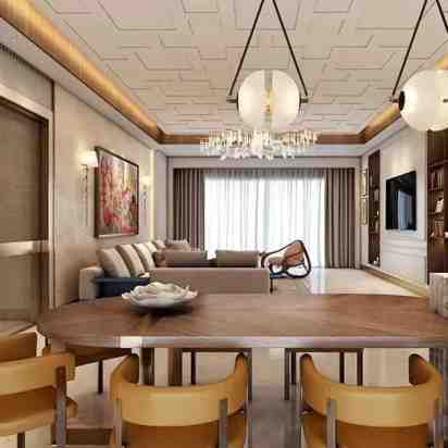 Dining Room in Apartment Interior
