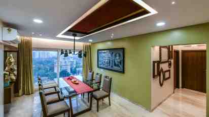 Dining Room in Suburban Apartment