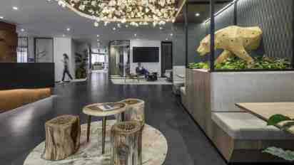 Office Lounge in Russell Investments office