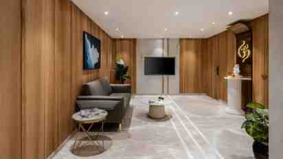 Office Lounge Designed by Spatial Depiction