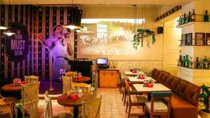 Bar Interior of Ruby Talkies – All day Cafe & Bar video thumbnail