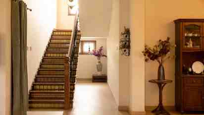 Staircase in Anand Pushpa Residence