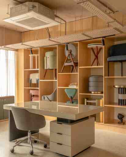 Showroom Interior of White Ash Studio