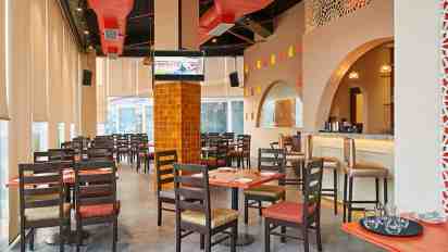Restaurant Interior in Norenj Restaurant