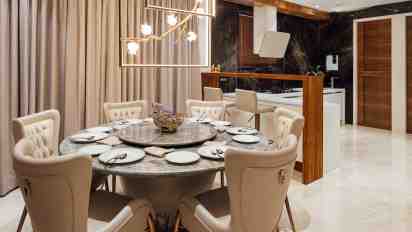 Dining Room in Swapna Residence