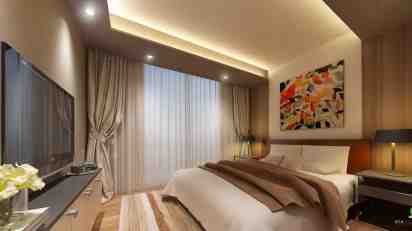 Bedroom in Omiros Apartment