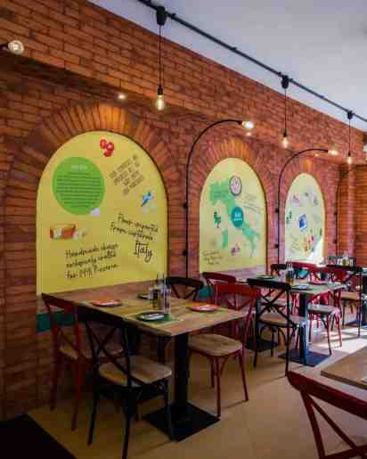 Restaurant Interior of 14'41' Pizzeria video thumbnail