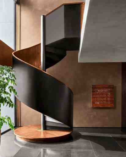 Staircase in Baid Residence