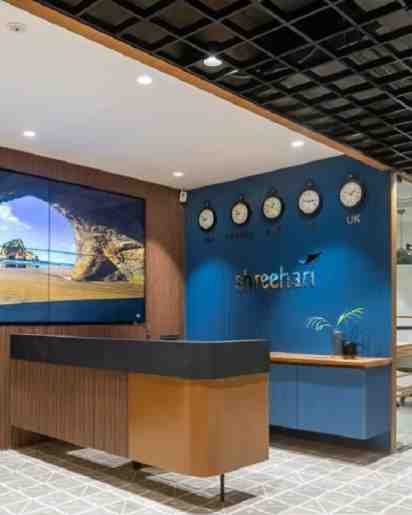 Office Reception in Shreehari Office
