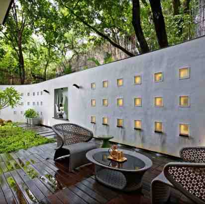 Backyard in Nest Residence