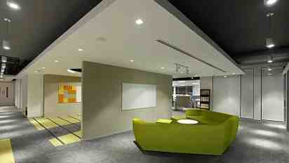 Office Interior in Airbus Corp office