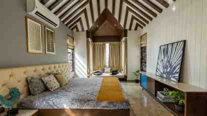 Bedroom in Pujara House