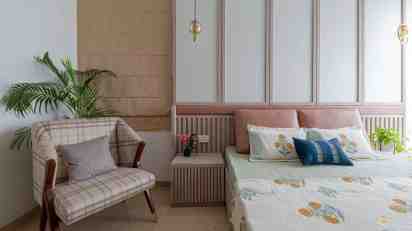 Bedroom in Nayana Khinvansara