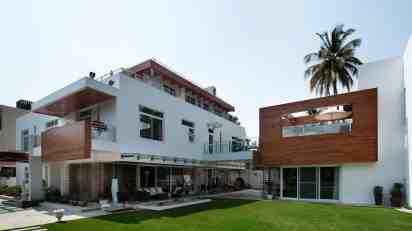 House Exterior of Residential Bunglow