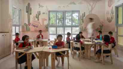 School Classroom in Sri Kumaran Children's Home