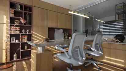 Office Private Cabin in Law Office
