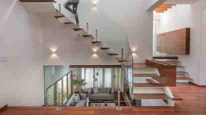 Staircase in Le Tranquil House