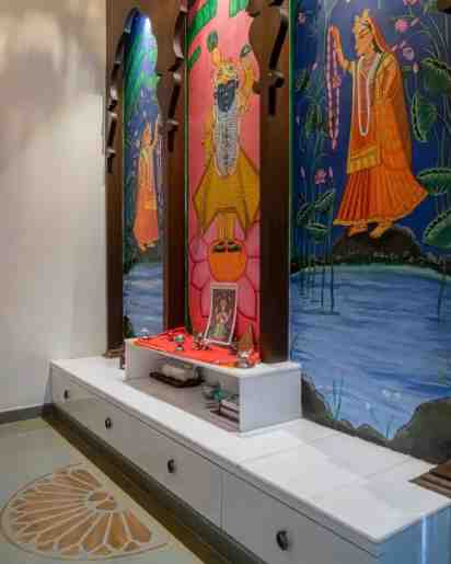 Pooja Mandir In Shudhani Bunglow