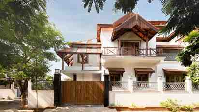 House Exterior of Srishti Residence
