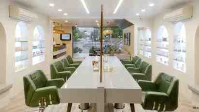 Salon Interior of Kulsum’s Kaya Kalp Salons