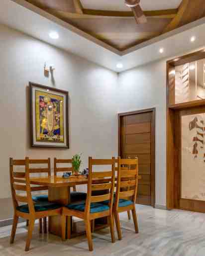 Dining Room in Duggar Bros House