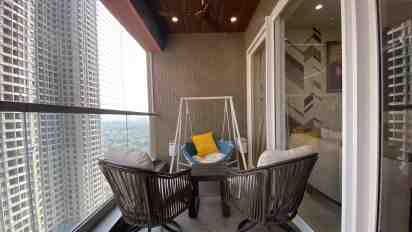 Balcony in Luxury 4BHK Flat