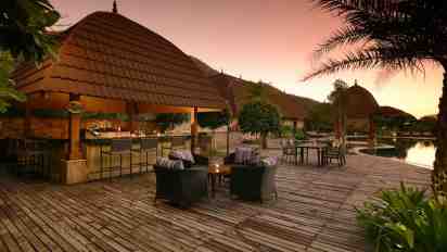 Cafe Interior of Ananta Pushkar Resort