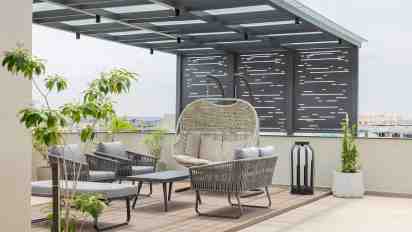 Rooftop in Pavan Residence