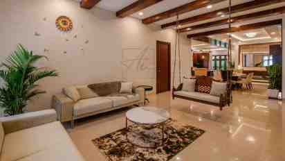 Living Room In 8BHK Nambiar Bellezea House