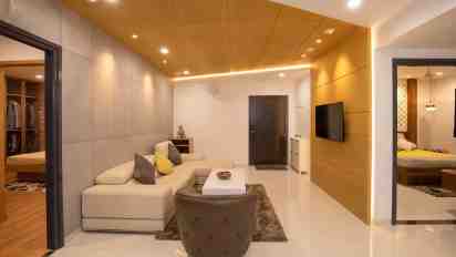 Living Room in Anudeep Residence
