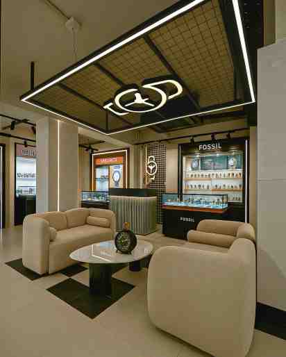 Showroom Interior of Swiss Time House