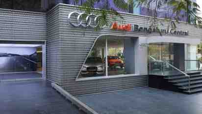 Showroom Exterior of Audi