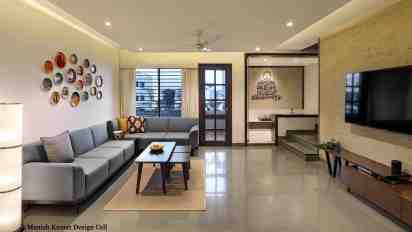 Living Room in Aneet Jain Residence