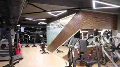 Gymnasium Interior in Spark Fitness