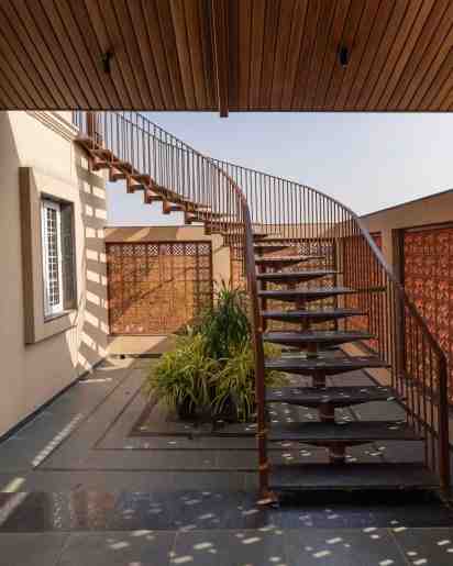 Staircase in Fields House