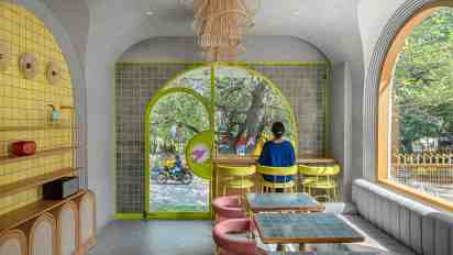 Cafe Interior of Teavaro Brewhouse