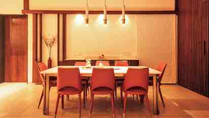 Dining Room in The Nest House