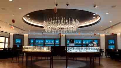 Showroom Interior in Regal Jewellery Showroom