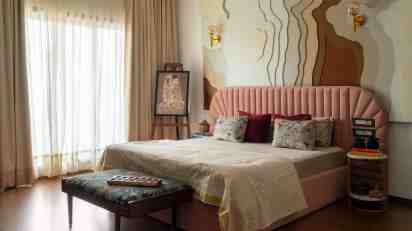 Bedroom in Panchavati House