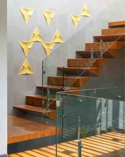 Staircase in The Blooming Haus House