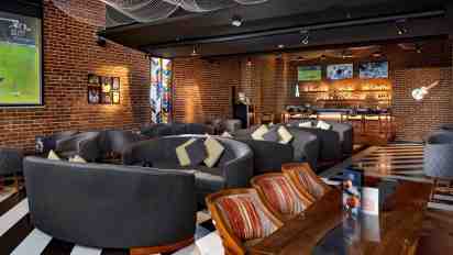 Bar Interior in O by Tamara Hotel