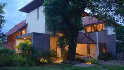Frontyard in Swasti House