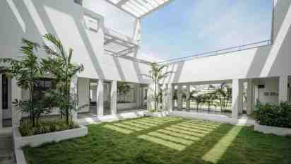 Courtyard in Rane Polytechnic College