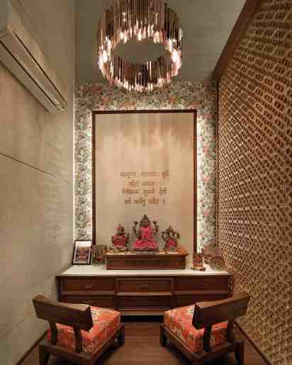 Pooja Room in The Sun Court House