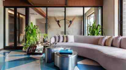 Living Room in Hibiscus Residence