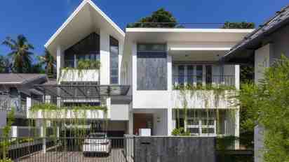 House Exterior Of Fern Hill House