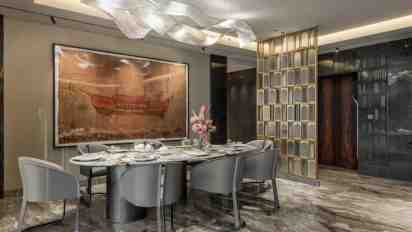 Dining Room in Shivaji Park Residence