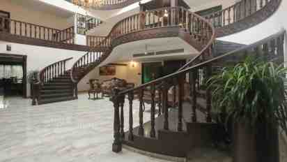 Staircase in Surendar Singh Residence